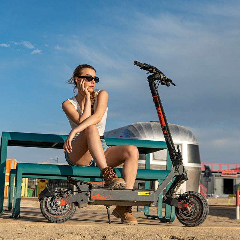 KuKirin G2 Ultra 48V 18Ah Battery,1600W Powerful Motor Electric Scooter Kukirin