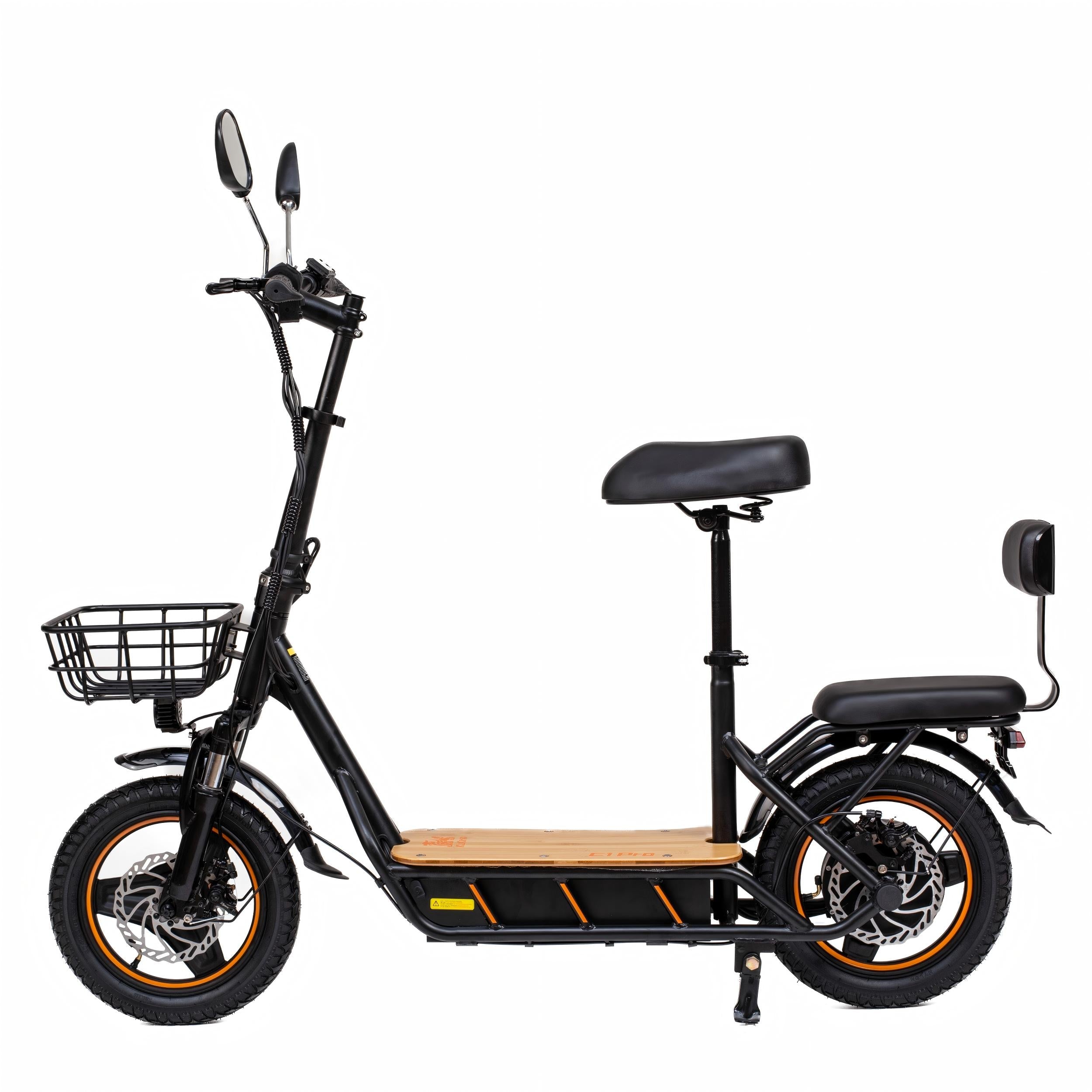 Kukirin C1 Pro 48V 26Ah Battery,1200W Power Motor Electric Bike Kukirin