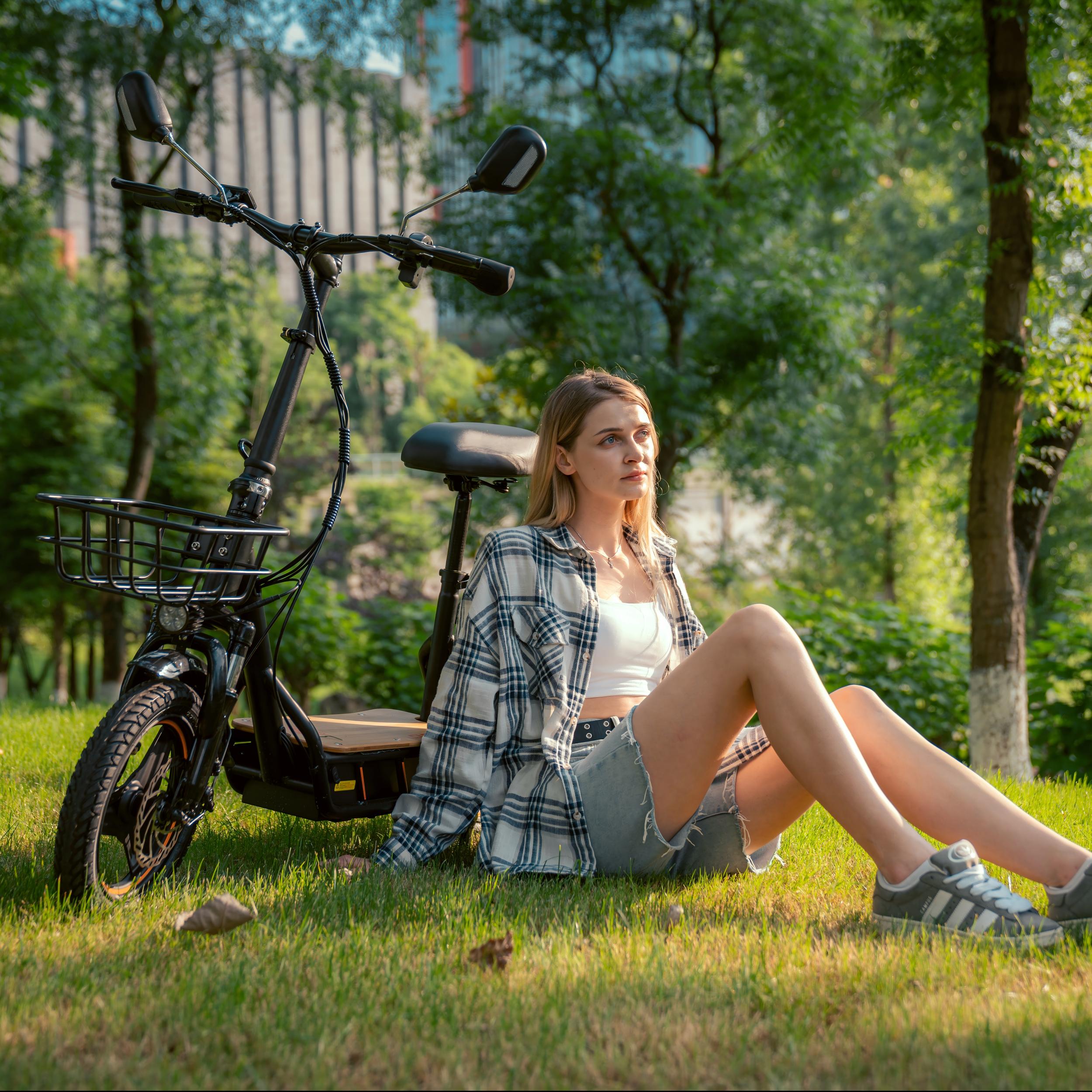 Kukirin C1 Pro 48V 26Ah Battery,1200W Power Motor Electric Bike Kukirin