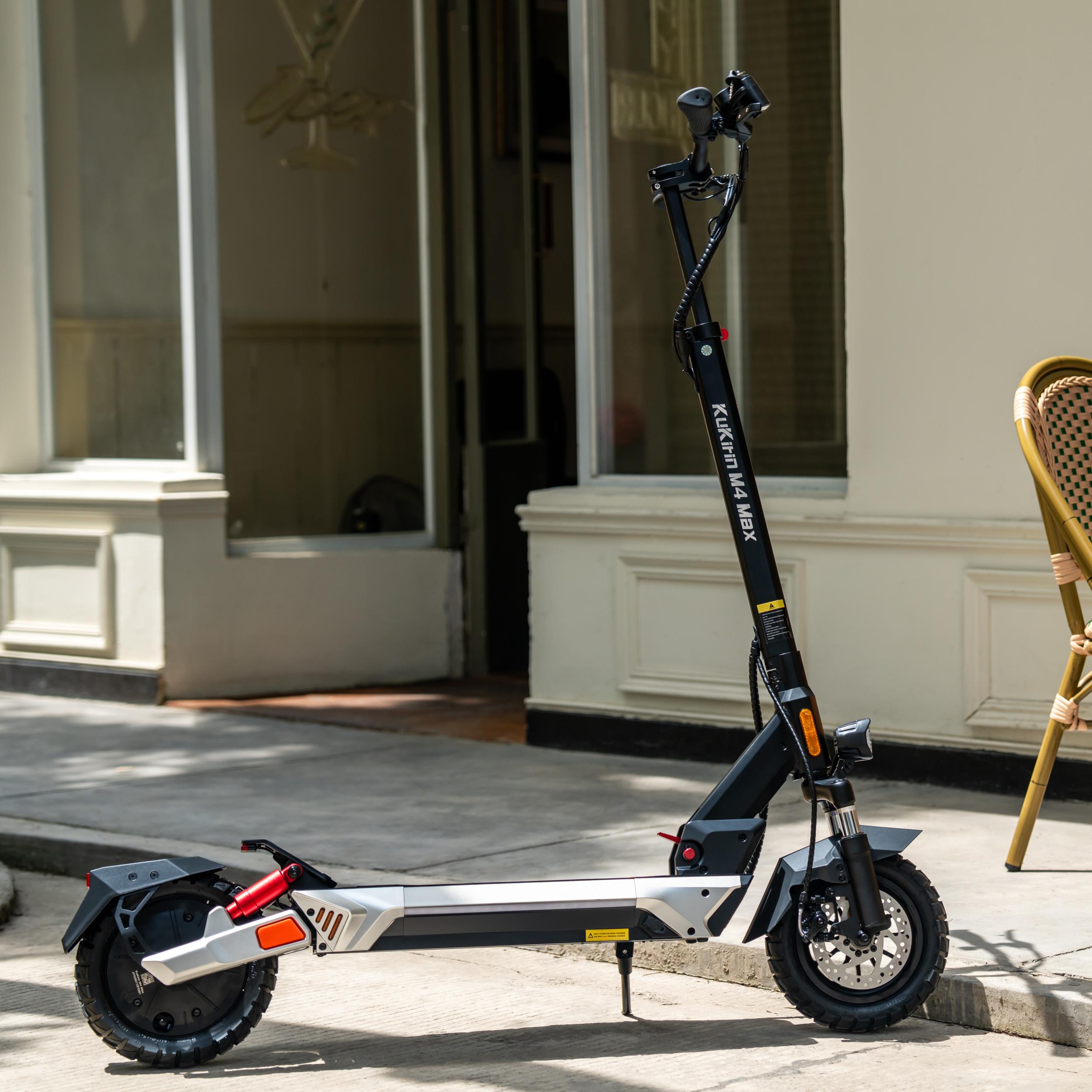 KuKirin M4 Max 48V 18.2Ah Battery, Dual 800W Powerful Motor Electric Scooter Kukirin