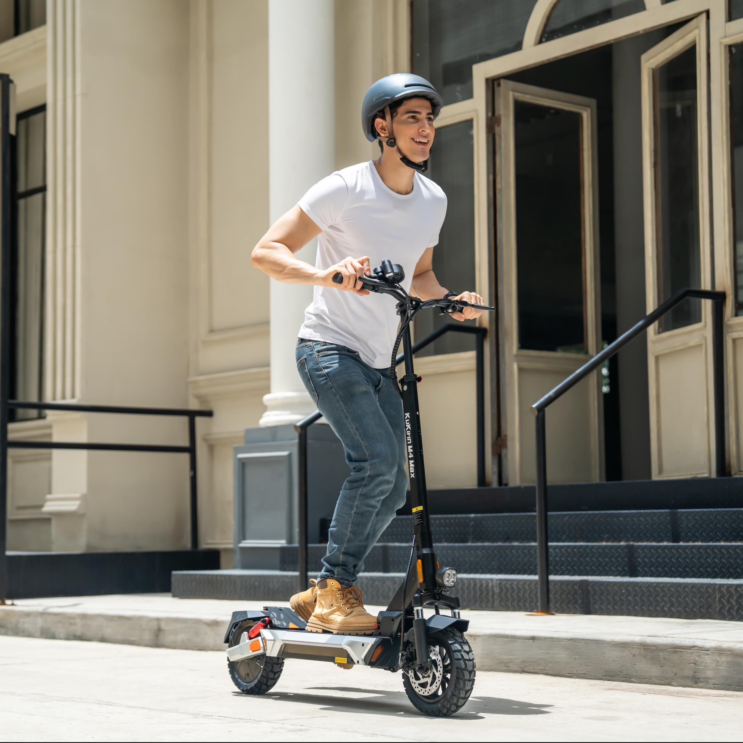 KuKirin M4 Max 48V 18.2Ah Battery, Dual 800W Powerful Motor Electric Scooter Kukirin