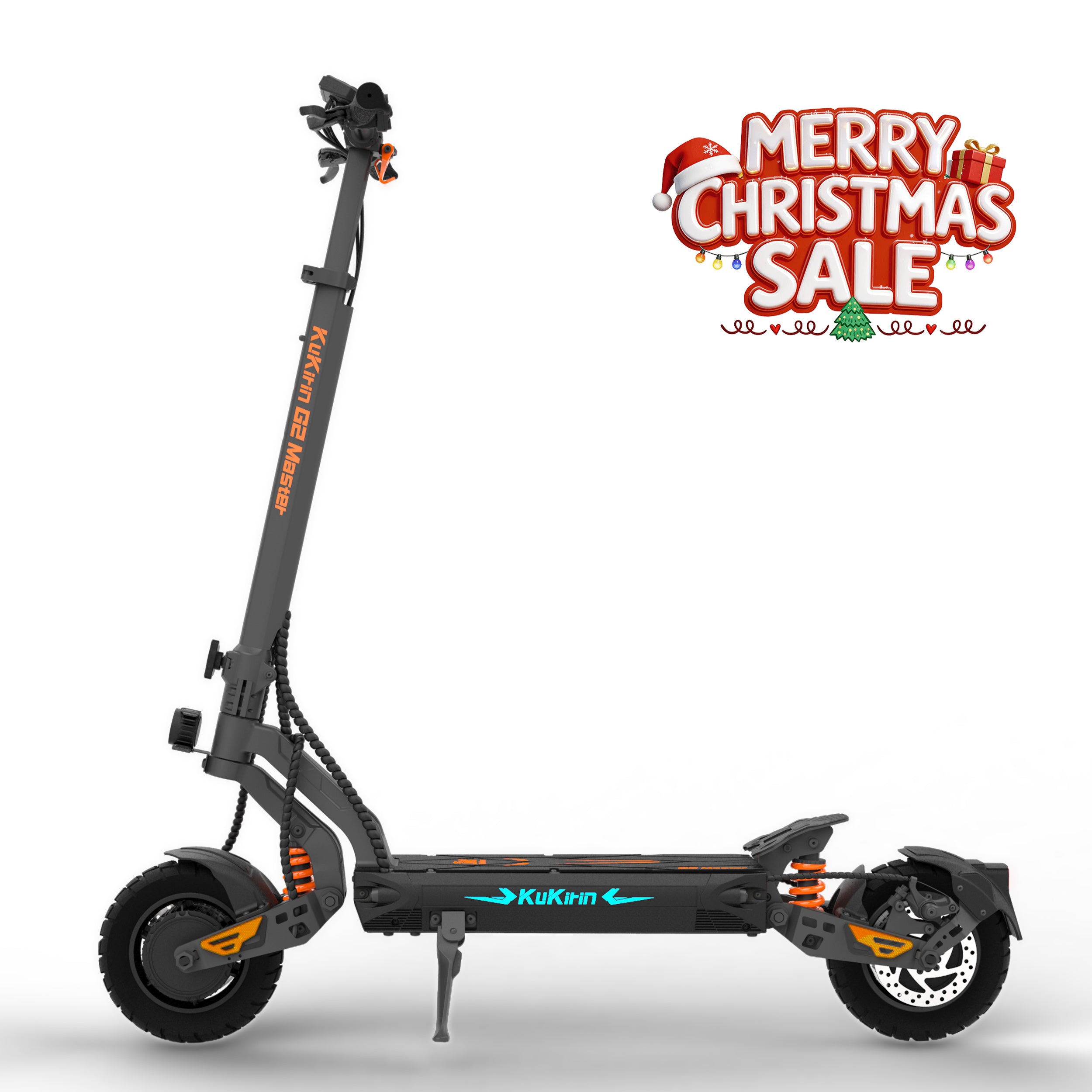 KuKirin G2 Master 52V 20.8Ah Battery, Dual 1000W Powerful Motor Electric Scooter Kukirin