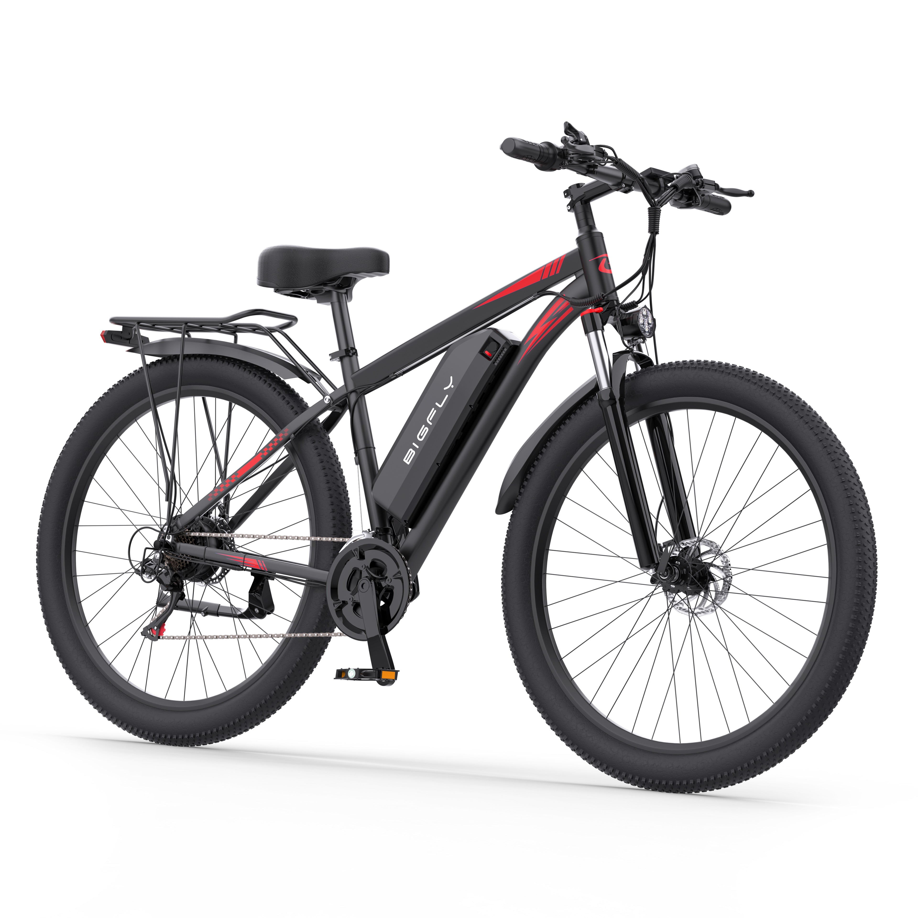 Bigfly C29 Ultra 750w Rear Drive Motor 48V 15Ah Battery Mountain Off-Road Electric Bike Kukirin EU