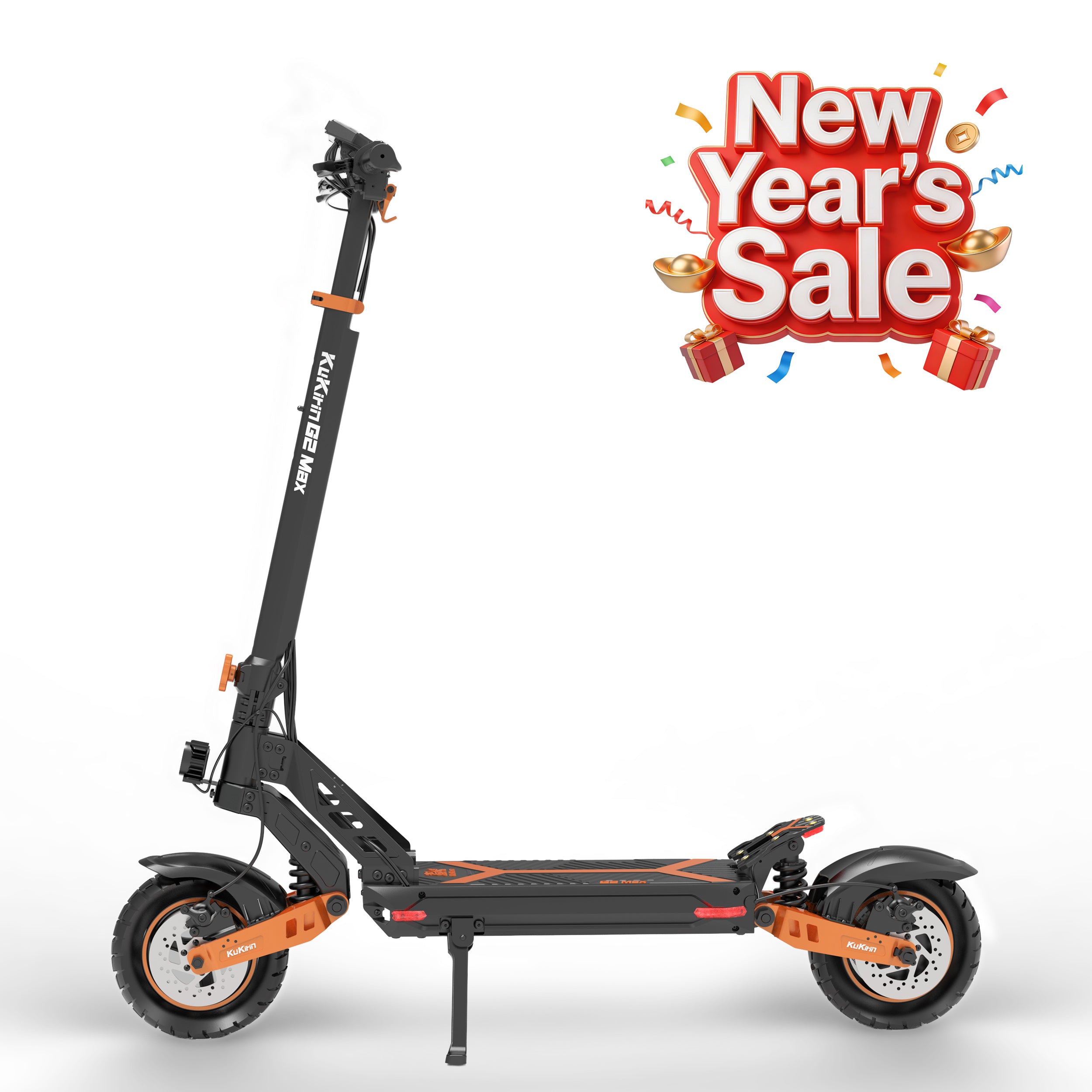 KuKirin G2 Max 48V 20Ah Battery,1000W Powerful Motor Electric Scooter