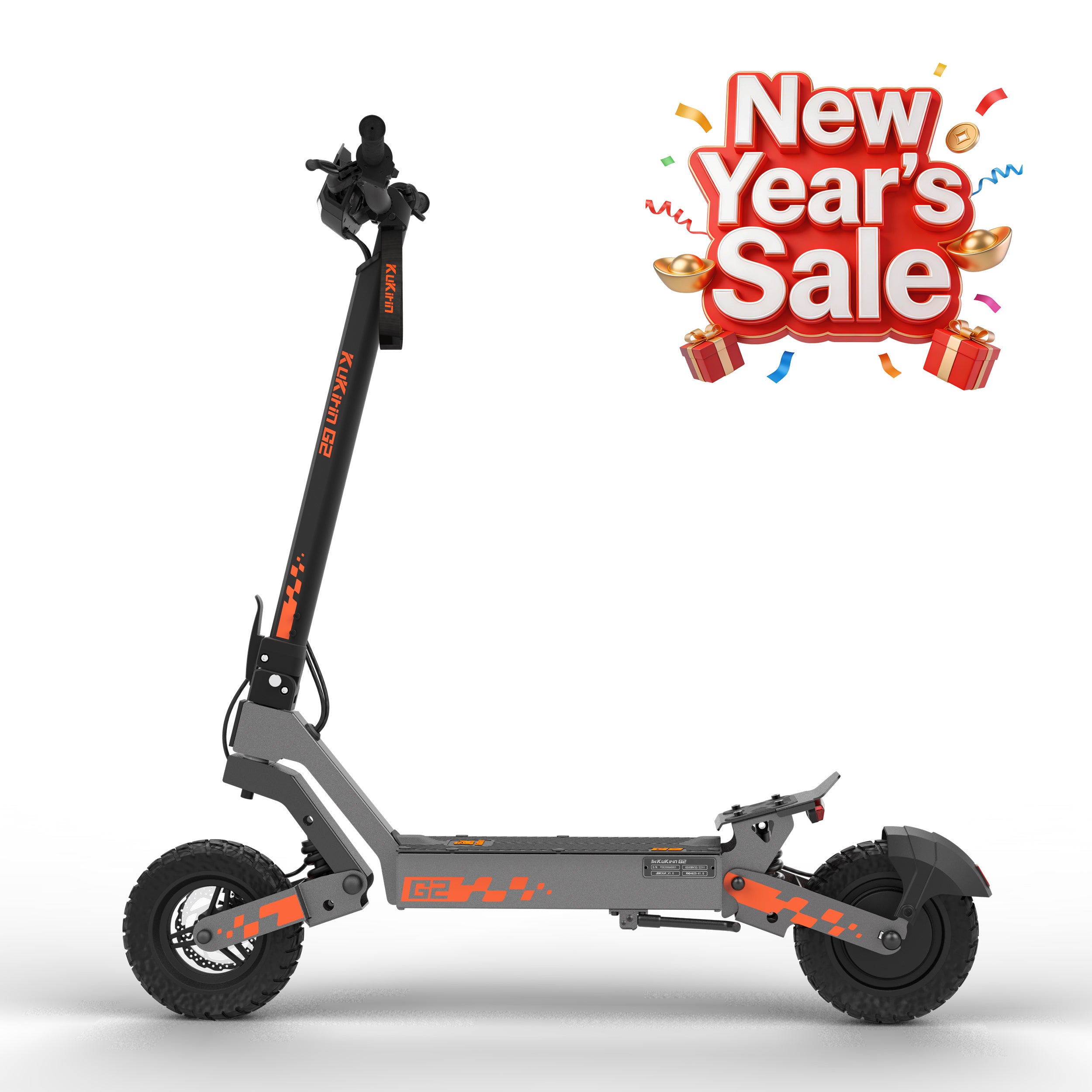 KuKirin G2 48V 15.6Ah Powerful Battey, 800W Motor Electric Scooter