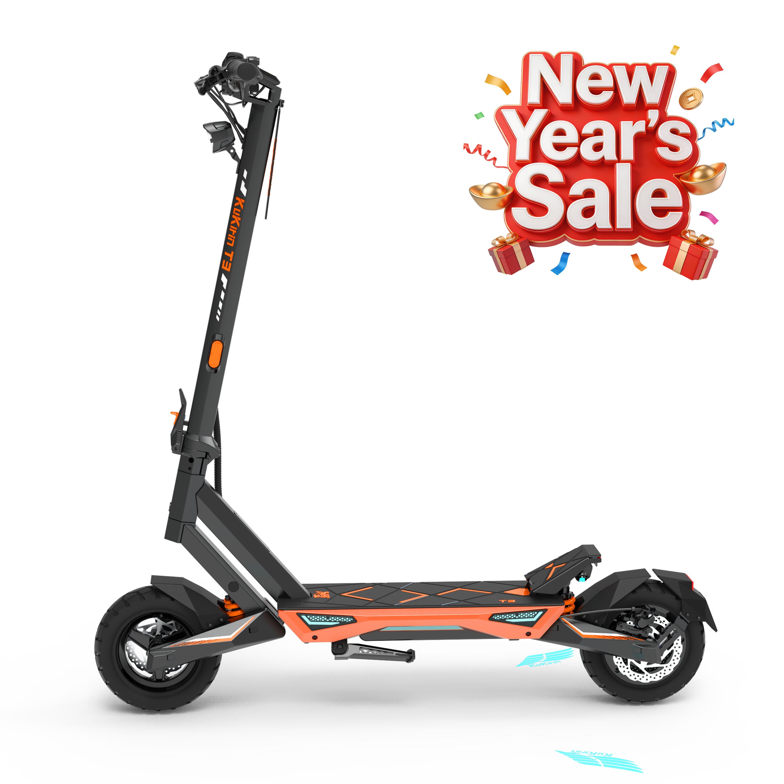 KuKirin T3 800W Motor 48V 15.6Ah Battery Electric Scooter